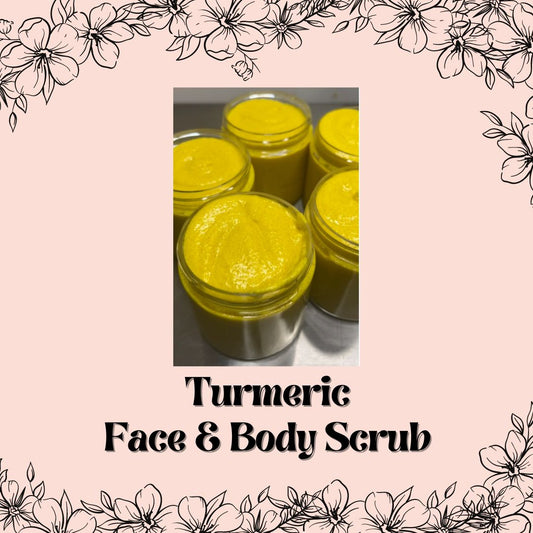 Turmeric Face & Body Scrub
